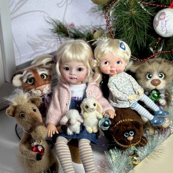 Куколки и их друзья 🤗