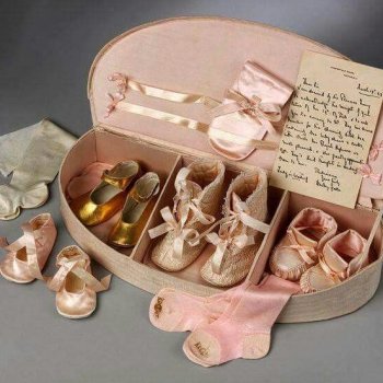 Обувь для антикварных кукол.