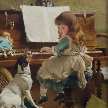 Антикварные и винтажные открытки ,картины ,часть вторая.