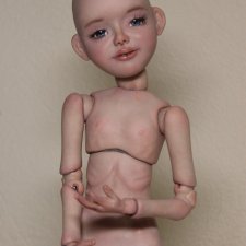 Алекса. Авторская шарнирная кукла