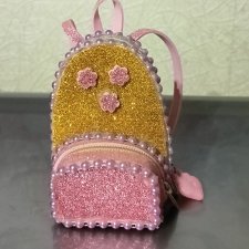 Рюкзак для кукол ПР и схожих по размеру.