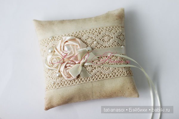 Ткань ручной работы для авторских и антикварных кукол (фото 4)