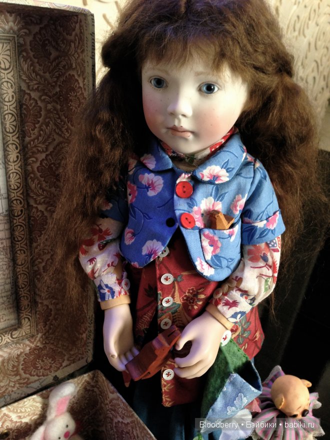 В старом большом чемодане… - мои Bella, Marigold, Bonnie baby pink и другие малышки от Lynne and Michael Roche