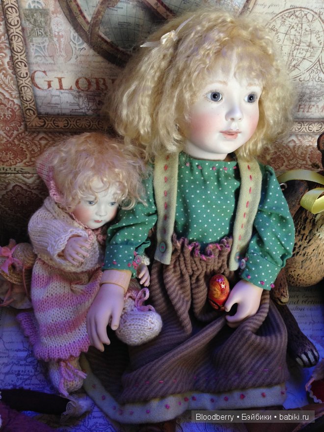 В старом большом чемодане… - мои Bella, Marigold, Bonnie baby pink и другие малышки от Lynne and Michael Roche