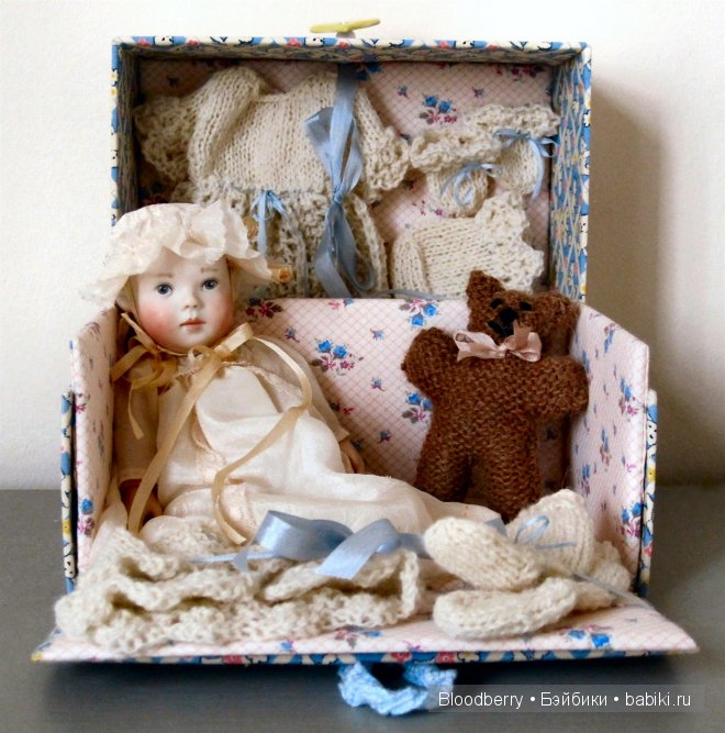 В старом большом чемодане… - мои Bella, Marigold, Bonnie baby pink и другие малышки от Lynne and Michael Roche