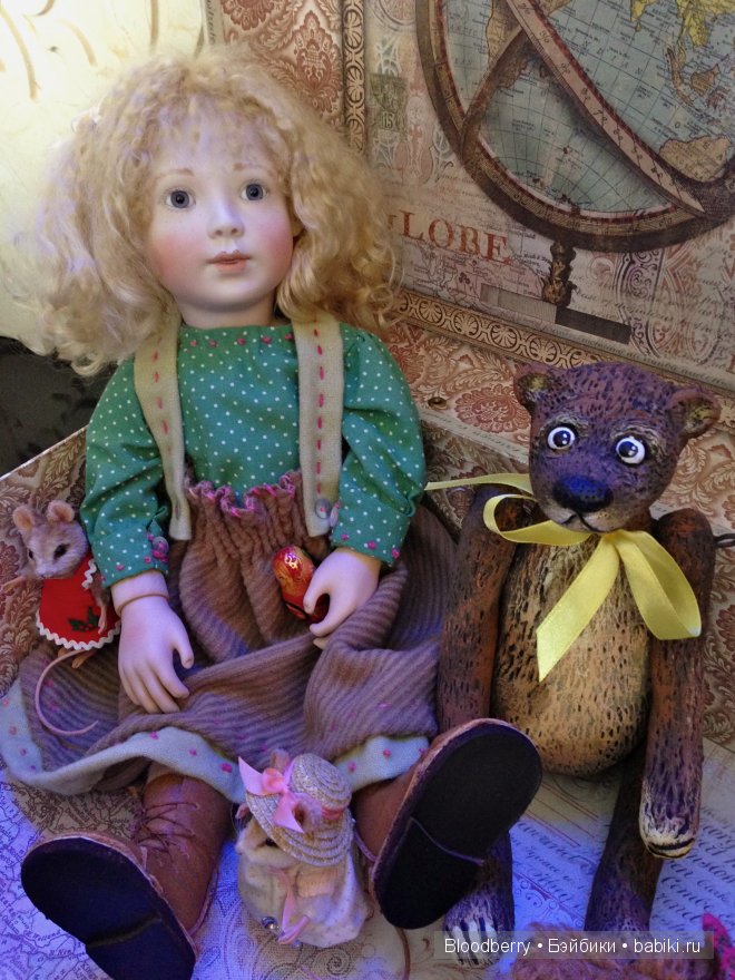 В старом большом чемодане… - мои Bella, Marigold, Bonnie baby pink и другие малышки от Lynne and Michael Roche