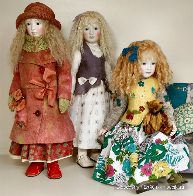 В старом большом чемодане… - мои Bella, Marigold, Bonnie baby pink и другие малышки от Lynne and Michael Roche