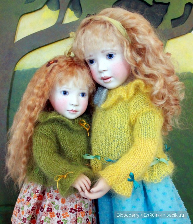 В старом большом чемодане… - мои Bella, Marigold, Bonnie baby pink и другие малышки от Lynne and Michael Roche (фото 2)