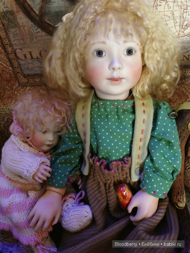 В старом большом чемодане… - мои Bella, Marigold, Bonnie baby pink и другие малышки от Lynne and Michael Roche