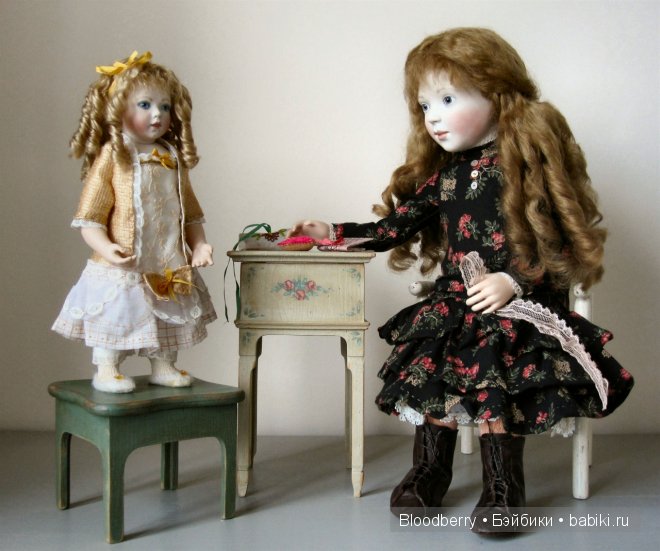 В старом большом чемодане… - мои Bella, Marigold, Bonnie baby pink и другие малышки от Lynne and Michael Roche (фото 3)