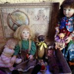 В старом большом чемодане… - мои Bella, Marigold, Bonnie baby pink и другие малышки от Lynne and Michael Roche