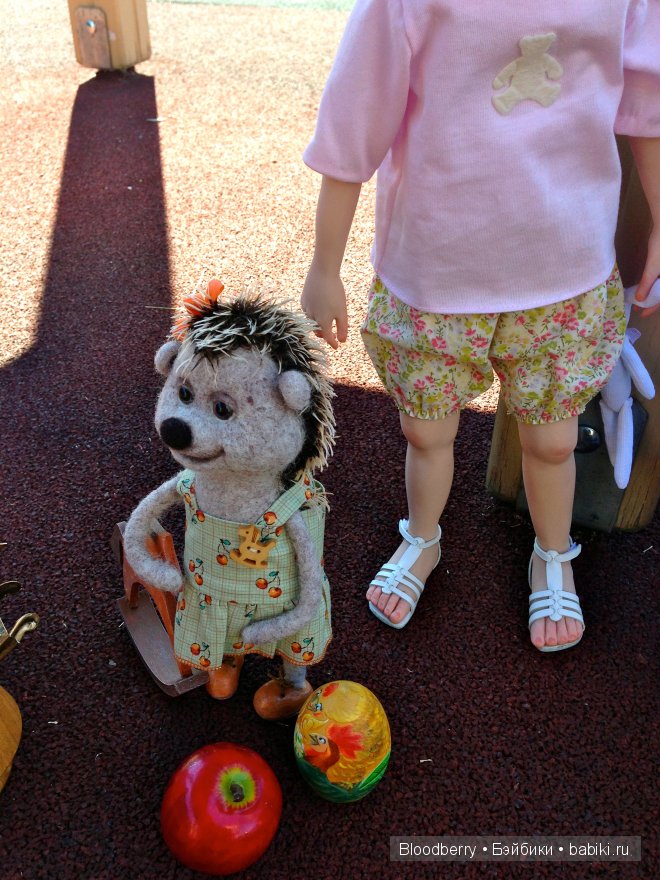 Встреча на прогулке. Трогательные малыши Laurence Ruet