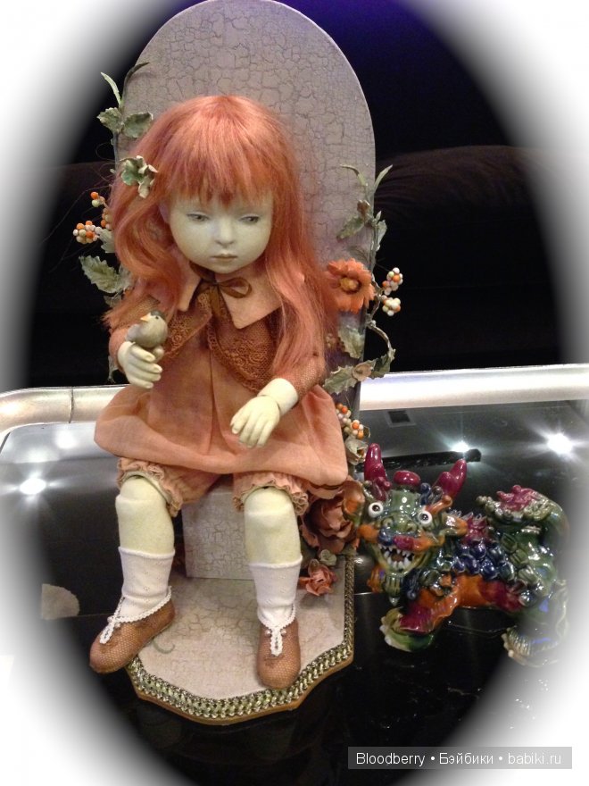 Авторские японские куклы Yuki Atae (Юки Атае). Бесподобная кукла Yoshie Okada (фото 10)