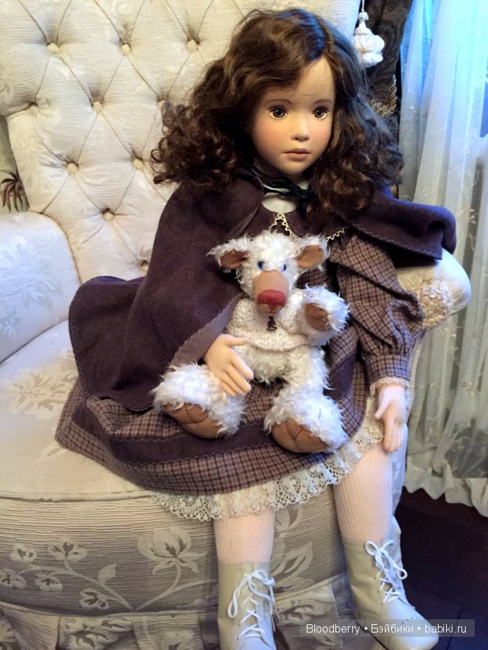 Маленькая леди. Авторские куклы Judi Rankine (Джуди Рэнкин) (фото 8)