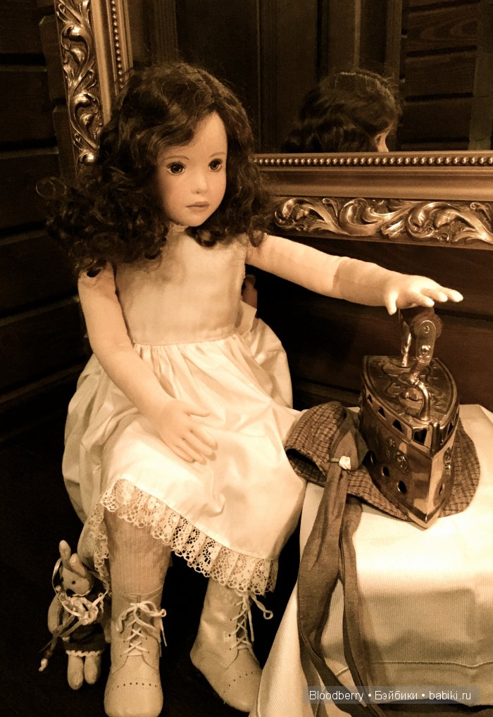 Маленькая леди. Авторские куклы Judi Rankine (Джуди Рэнкин)