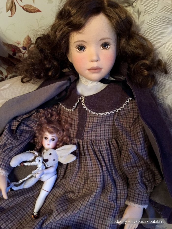 Маленькая леди. Авторские куклы Judi Rankine (Джуди Рэнкин) (фото 7)