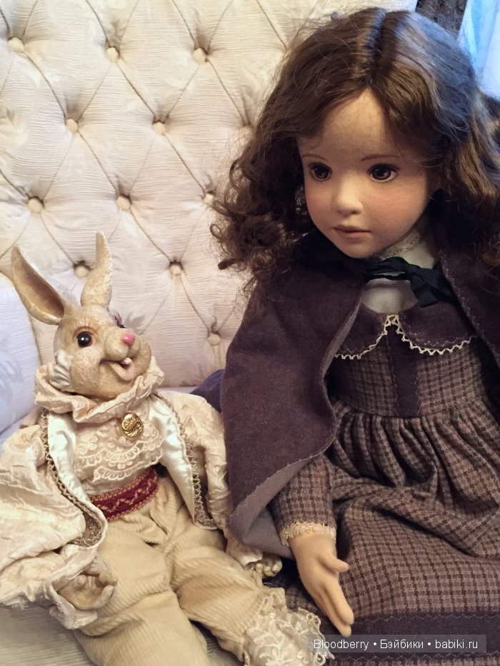 Маленькая леди. Авторские куклы Judi Rankine (Джуди Рэнкин) (фото 9)