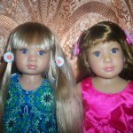 Мои долгожданные девочки Леночка и Марейка. Куклы Kidz'n'cats