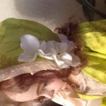 Новые платья для антикварных кукол, реплик