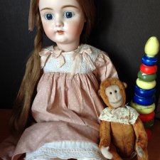 "старенькое" кукольное платье
