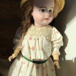 Платье для антикварной куклы 50 см