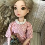 Авторская шарнирная кукла Дарьи Тюлюпиной