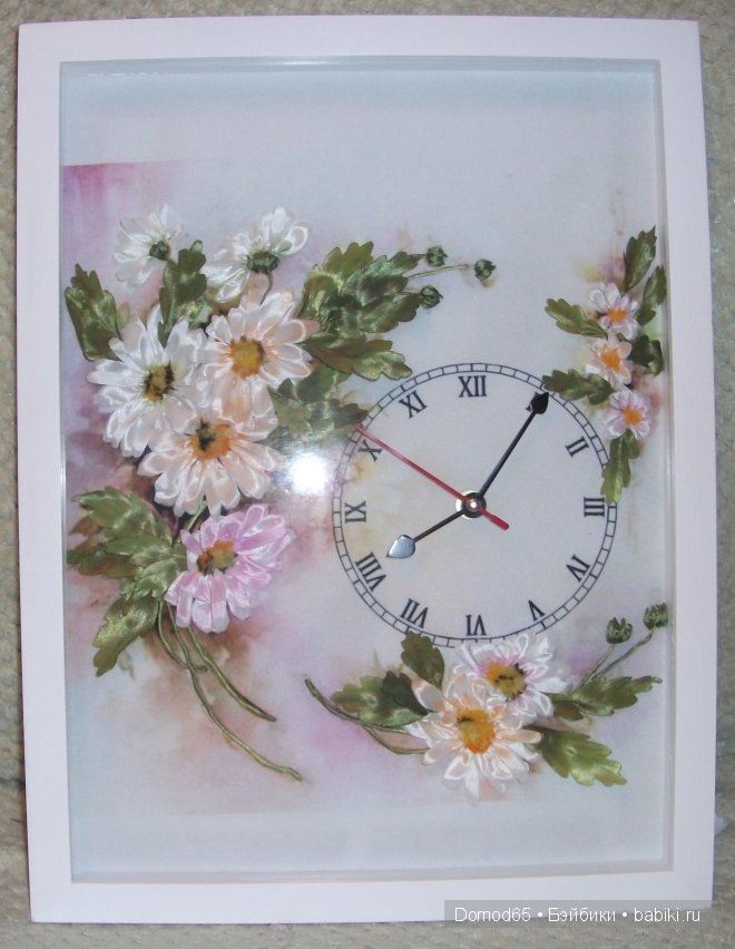 Утро вечера мудренее. Вышивка лентами (фото 4)