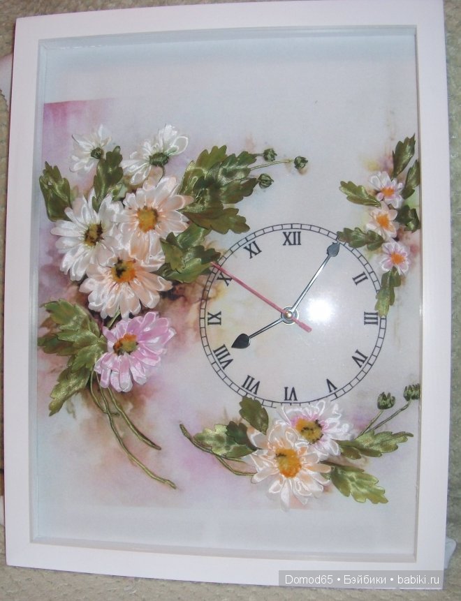 Утро вечера мудренее. Вышивка лентами (фото 2)