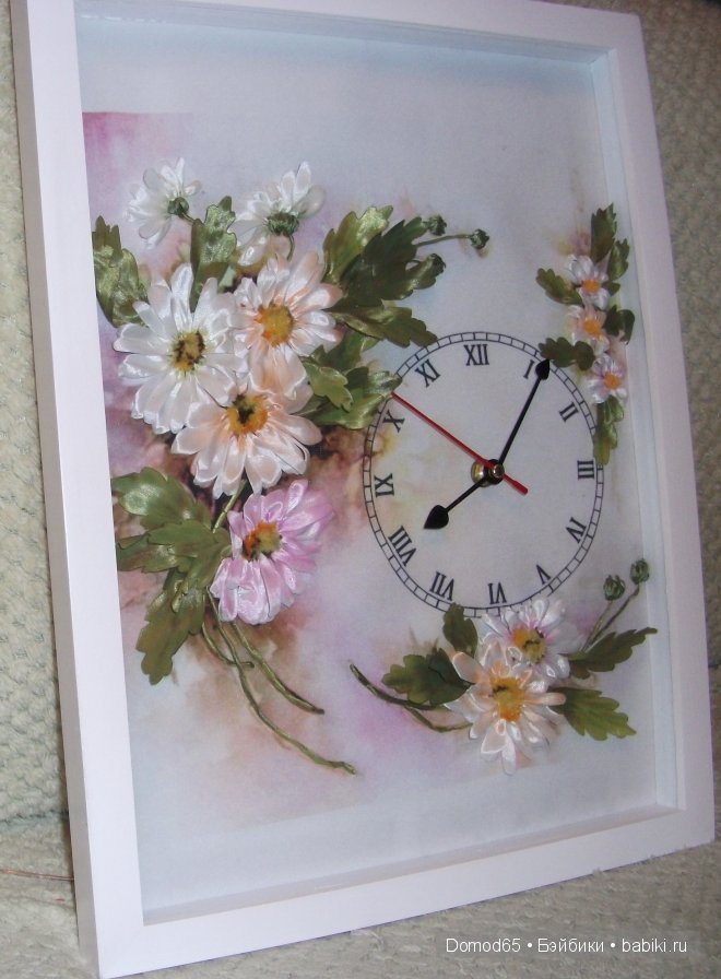 Утро вечера мудренее. Вышивка лентами (фото 3)