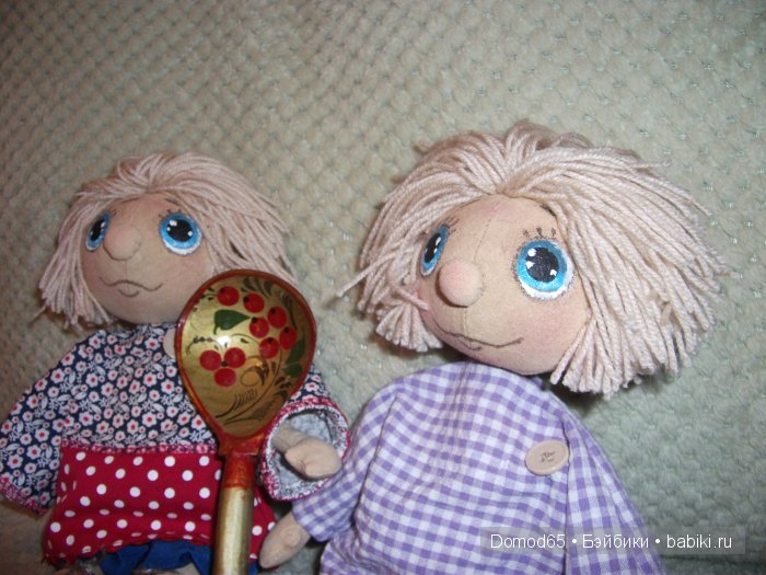 Домовенок Кузя. Текстильная кукла ручной работы | Бэйбики Домовенок Кузя. Текстильная кукла ручной работы (фото 5)