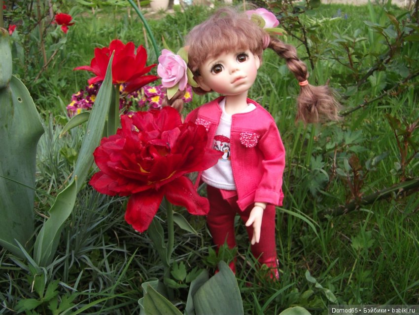 Марусина прогулка — Домашние фото авторских кукол: личные коллекции