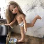 Ошарниренное тело для куклы Паола Рейна
