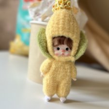 Костюм Кукуруза на куклу мини обитцу