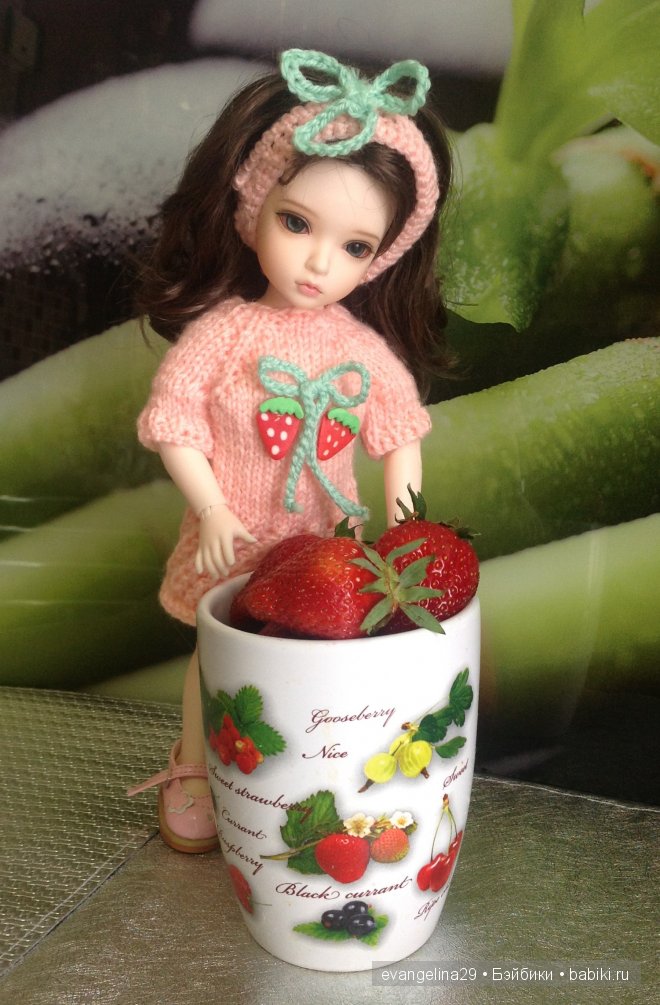 Клубничное настроение. (БЖД Iplehouse) | Бэйбики Клубничное настроение. (БЖД Iplehouse) (фото 3)