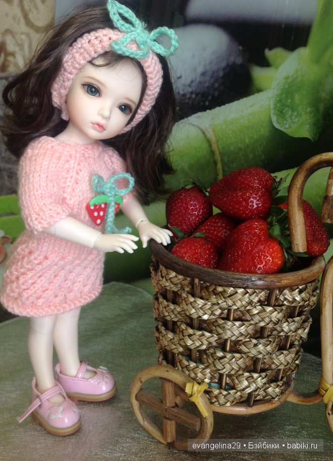 Клубничное настроение. (БЖД Iplehouse) | Бэйбики Клубничное настроение. (БЖД Iplehouse) (фото 9)