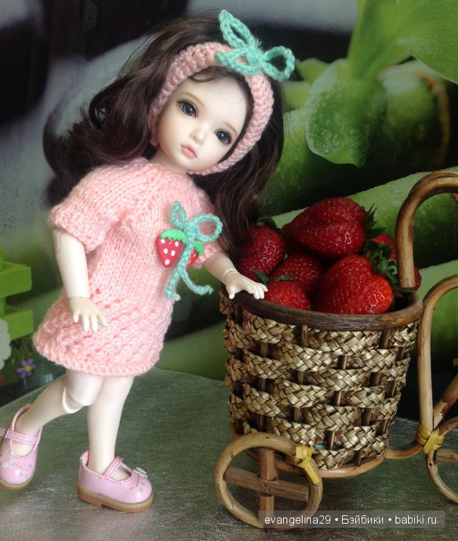 Клубничное настроение. (БЖД Iplehouse) | Бэйбики Клубничное настроение. (БЖД Iplehouse) (фото 10)