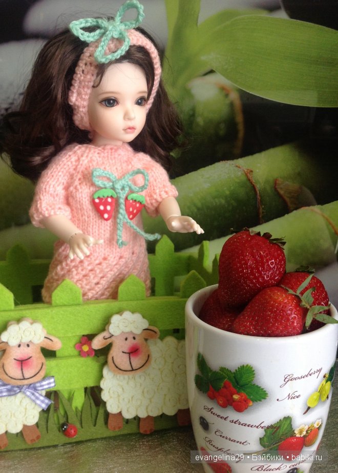 Клубничное настроение. (БЖД Iplehouse) | Бэйбики Клубничное настроение. (БЖД Iplehouse) (фото 7)