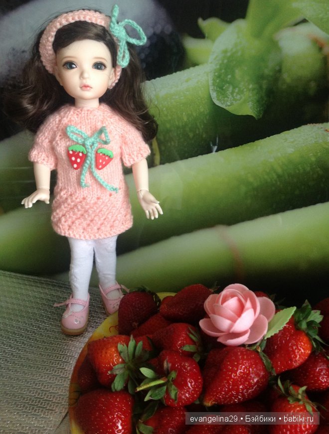 Клубничное настроение. (БЖД Iplehouse) | Бэйбики Клубничное настроение. (БЖД Iplehouse)