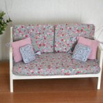 Диван для кукол 1/4