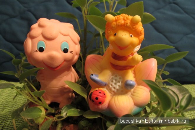 Резиновые игрушки, живущие в нашей семье