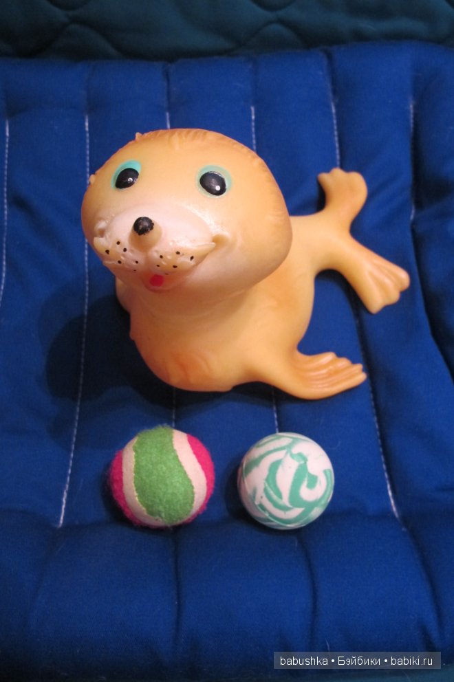 Резиновые игрушки, живущие в нашей семье