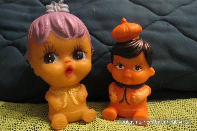 Резиновые игрушки, живущие в нашей семье