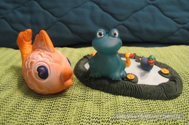 Резиновые игрушки, живущие в нашей семье