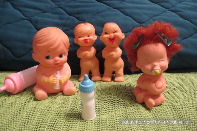 Резиновые игрушки, живущие в нашей семье