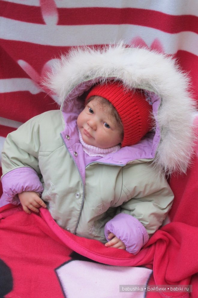 Подарок к Новому Году - кукла реборн Кирочка | Бэйбики Подарок к Новому Году - кукла реборн Кирочка (фото 8)