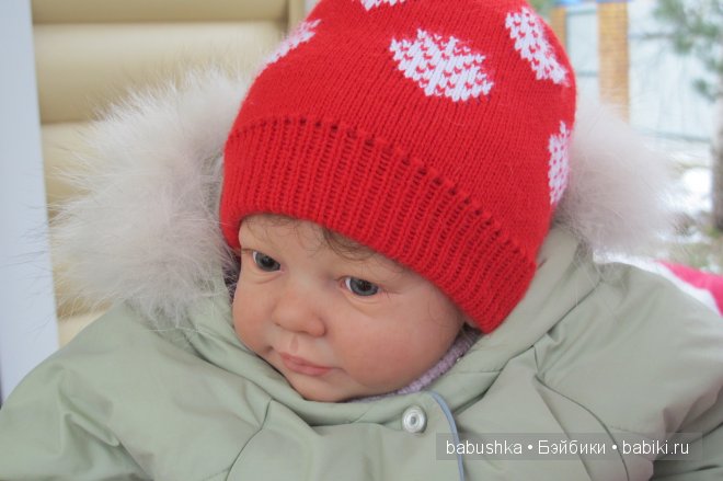 Подарок к Новому Году - кукла реборн Кирочка | Бэйбики Подарок к Новому Году - кукла реборн Кирочка