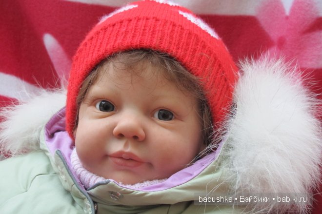 Подарок к Новому Году - кукла реборн Кирочка | Бэйбики Подарок к Новому Году - кукла реборн Кирочка (фото 9)