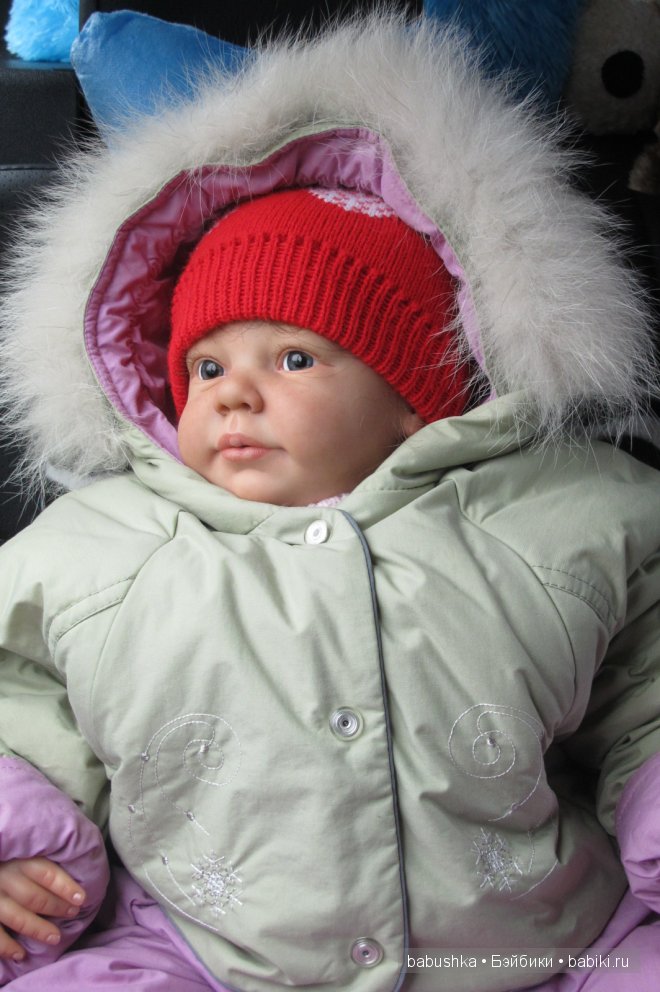 Подарок к Новому Году - кукла реборн Кирочка | Бэйбики Подарок к Новому Году - кукла реборн Кирочка (фото 5)