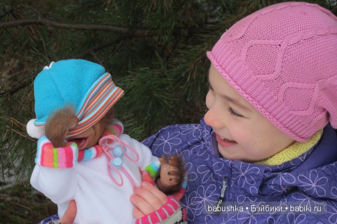 Подарок для дочери, море восторга и удивления, реборн-обезьянка (фото 8)