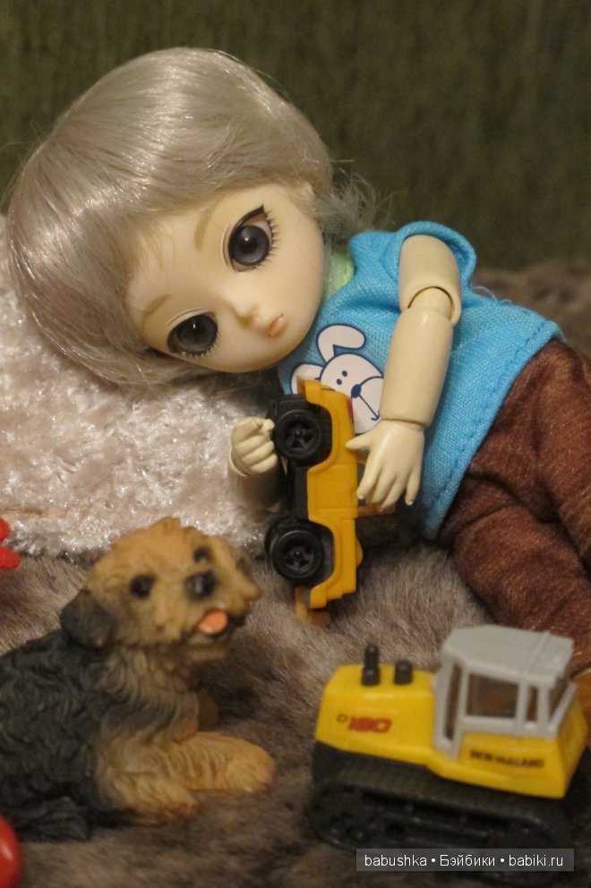 Дочкины малыши - Balljointed doll Ai - глоксиния и нирембергия